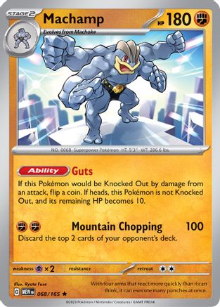 Machamp 68 - [SV Scarlet & Violet 151] Holofoil