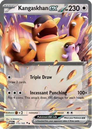 Kangaskhan ex - 115/165 115 - [SV Scarlet & Violet 151] Holofoil
