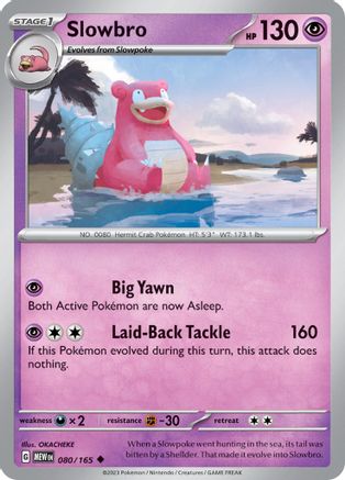Slowbro 80 - [SV Scarlet & Violet 151] Reverse Holofoil