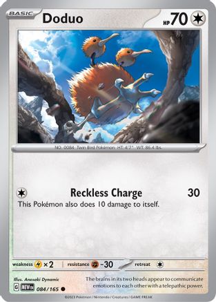 Doduo 84 - [SV Scarlet & Violet 151] Reverse Holofoil