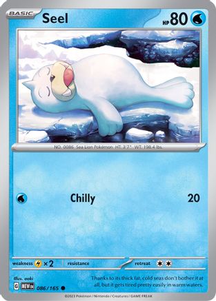 Seel 86 - [SV Scarlet & Violet 151] Reverse Holofoil