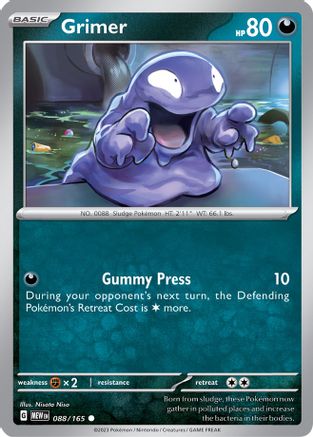 Grimer 88 - [SV Scarlet & Violet 151]