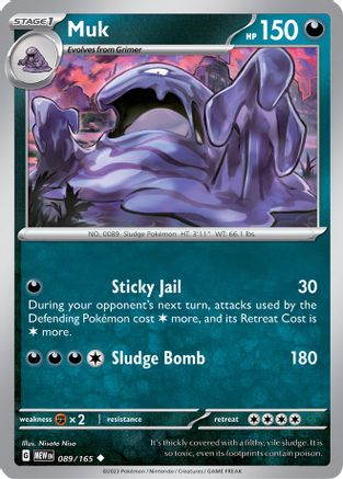 Muk 89 - [SV Scarlet & Violet 151]