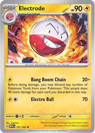Electrode 101 - [SV Scarlet & Violet 151] Reverse Holofoil