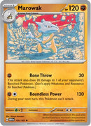 Marowak 105 - [SV Scarlet & Violet 151] Holofoil