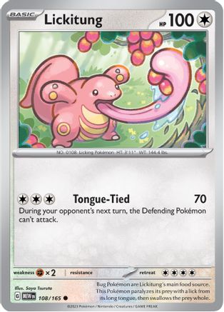 Lickitung 108 - [SV Scarlet & Violet 151] Reverse Holofoil