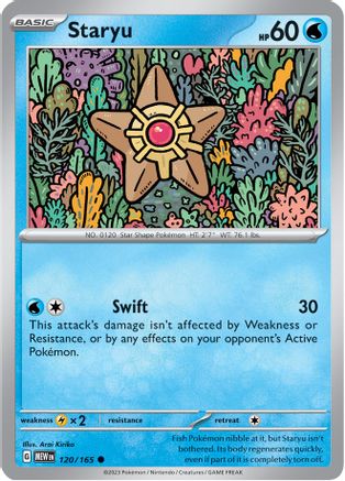 Staryu 120 - [SV Scarlet & Violet 151] Reverse Holofoil