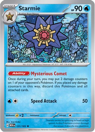 Starmie 121 - [SV Scarlet & Violet 151] Holofoil