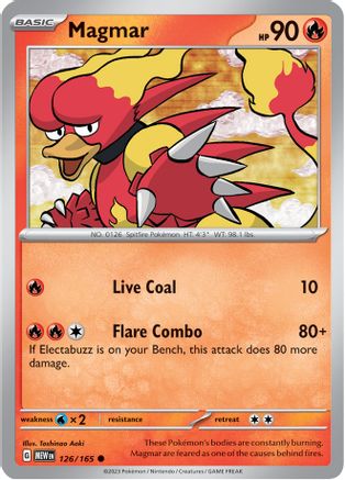 Magmar 126 - [SV Scarlet & Violet 151]