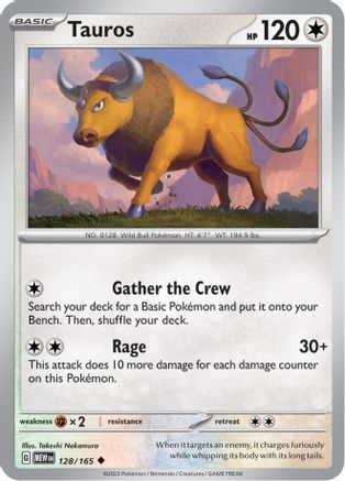 Tauros 128 - [SV Scarlet & Violet 151]