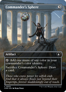 Commander's Sphere (Borderless) (CMM-655) [Commander Masters] Foil