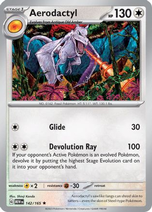 Aerodactyl 142 - [SV Scarlet & Violet 151] Holofoil