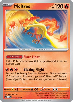 Moltres 146 - [SV Scarlet & Violet 151] Holofoil