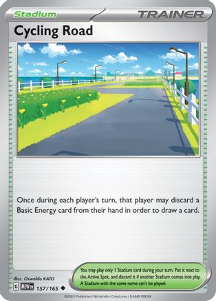Cycling Road 157 - [SV Scarlet & Violet 151] Reverse Holofoil