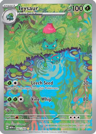 Ivysaur - 167/165 167 - [SV Scarlet & Violet 151] Holofoil