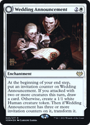 Wedding Announcement (PRE-045) [Innistrad: Crimson Vow Promos] Foil