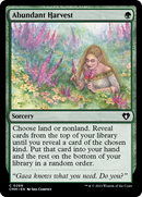 Abundant Harvest (CMM-269) [Commander Masters]