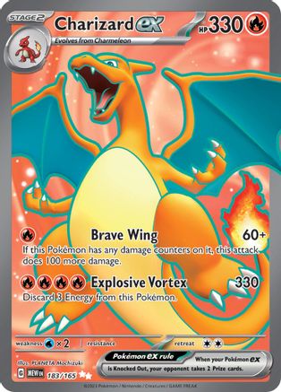 Charizard ex - 183/165 183 - [SV Scarlet & Violet 151] Holofoil