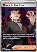 Giovanni's Charisma - 197/165 197 - [SV Scarlet & Violet 151] Holofoil
