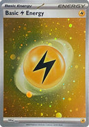 Basic Lightning Energy (Cosmos Holo) 4 - [SVE Scarlet & Violet Energies] Holofoil