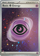 Basic Psychic Energy (Cosmos Holo) 5 - [SVE Scarlet & Violet Energies] Holofoil