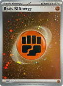 Basic Fighting Energy (Cosmos Holo) 6 - [SVE Scarlet & Violet Energies] Holofoil