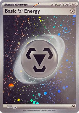 Basic Metal Energy (Cosmos Holo) 8 - [SVE Scarlet & Violet Energies] Holofoil