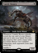 Caustic Bronco (OTJ-324) [Outlaws of Thunder Junction]: (Extended Art) Foil