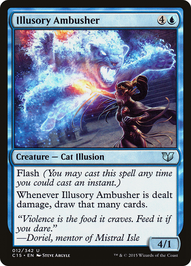 Illusory Ambusher (C15-012) [Commander 2015]