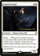 Lantern Scout (PRE-37S) [Battle for Zendikar Promos] Foil