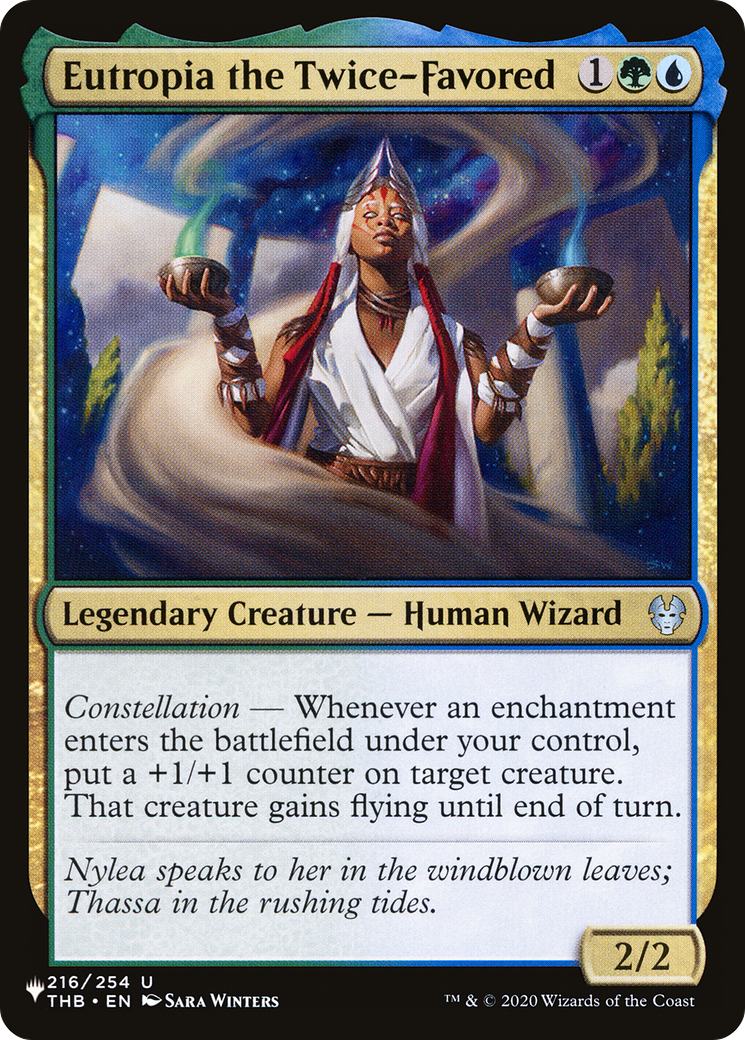Eutropia the Twice-Favored (LIST-THB-216) [The List]