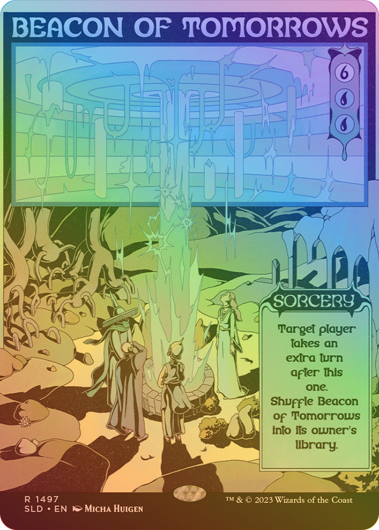 Beacon of Tomorrows (SLD-1497★) [Secret Lair Drop] (Borderless) Foil