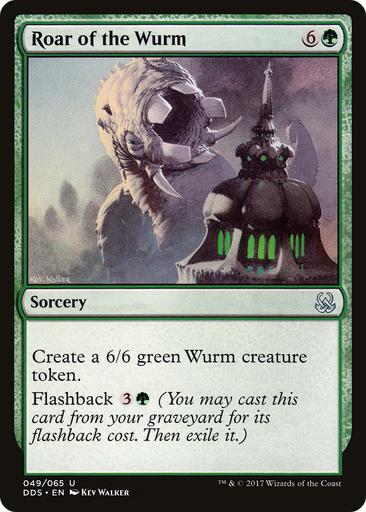 Roar of the Wurm (DDS-049) [Duel Decks: Mind vs. Might]