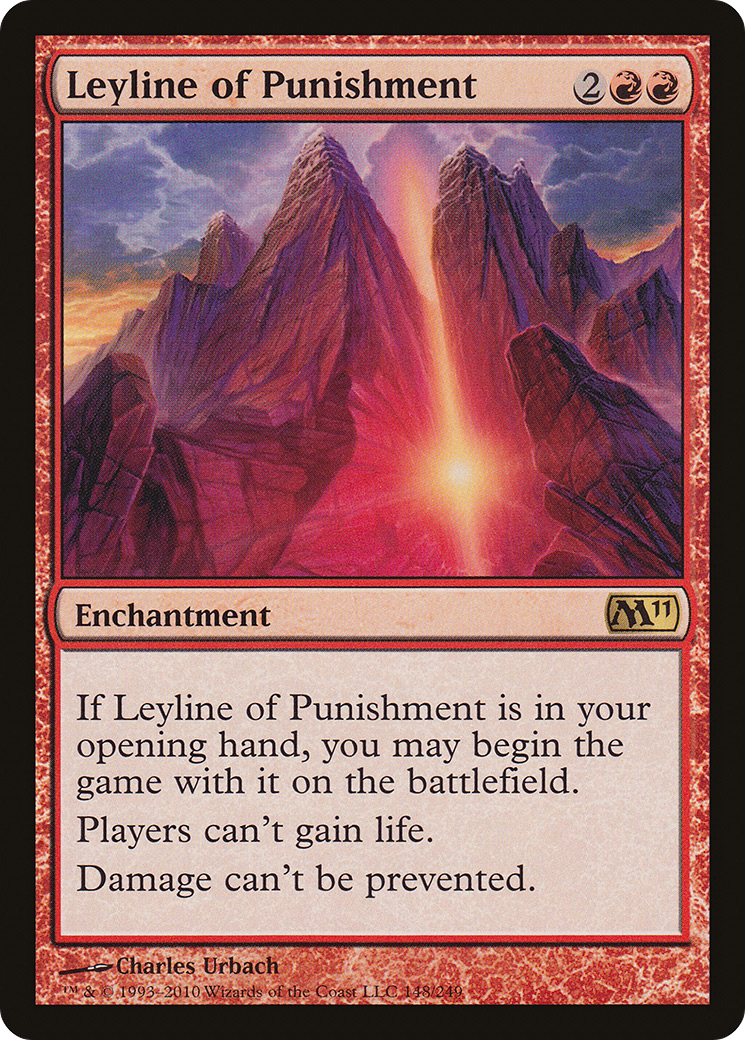 Leyline of Punishment (M11-148) [Magic 2011]