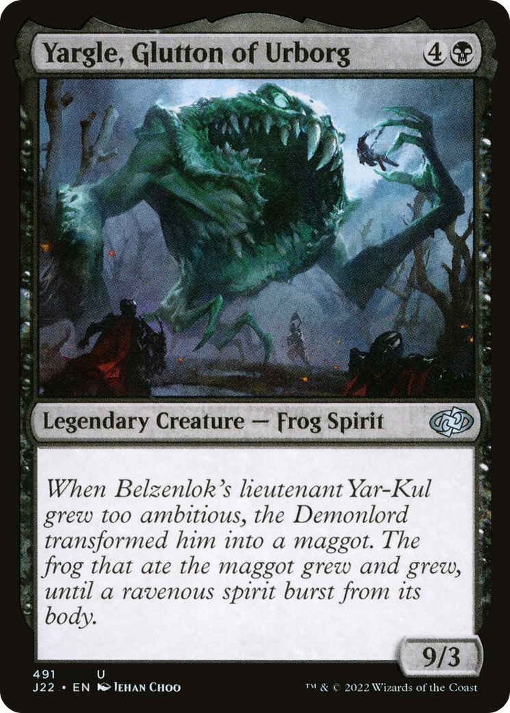Yargle, Glutton of Urborg (J22-491) [Jumpstart 2022]