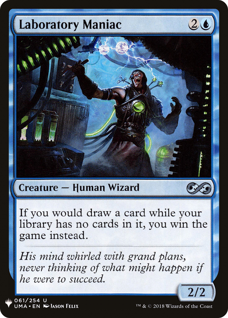Laboratory Maniac (LIST-UMA-61) [The List]