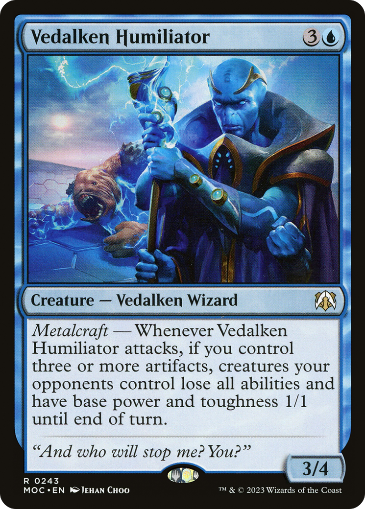 Vedalken Humiliator (MOC-243) [March of the Machine Commander]