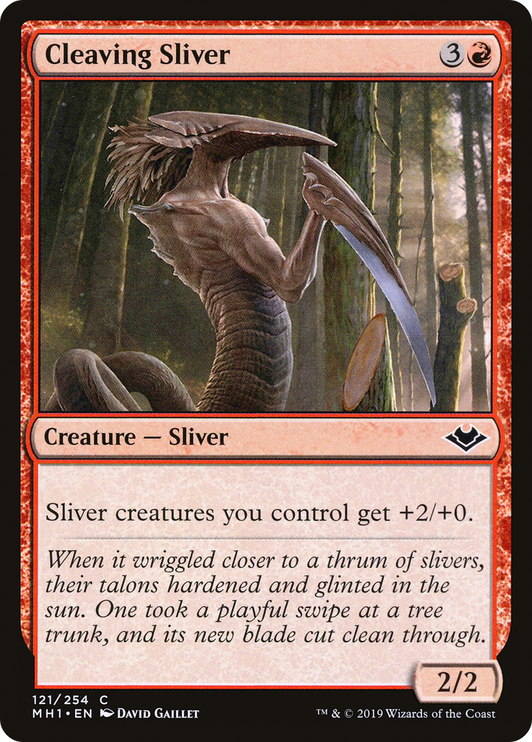 Cleaving Sliver (MH1-121) [Modern Horizons]
