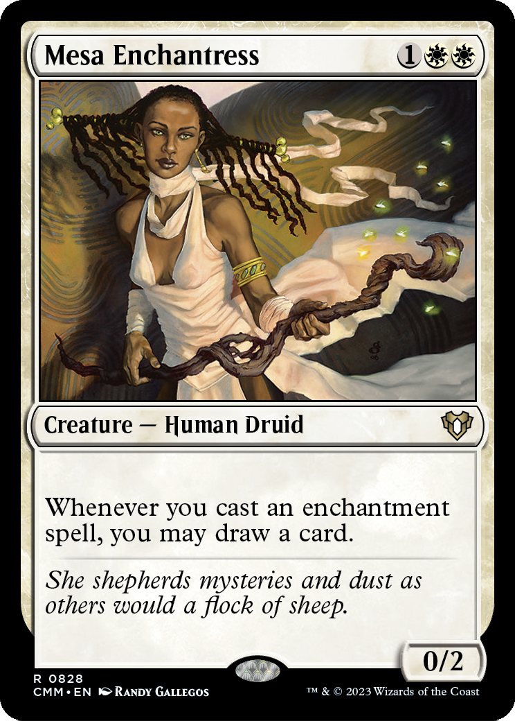 Mesa Enchantress (CMM-828) [Commander Masters]