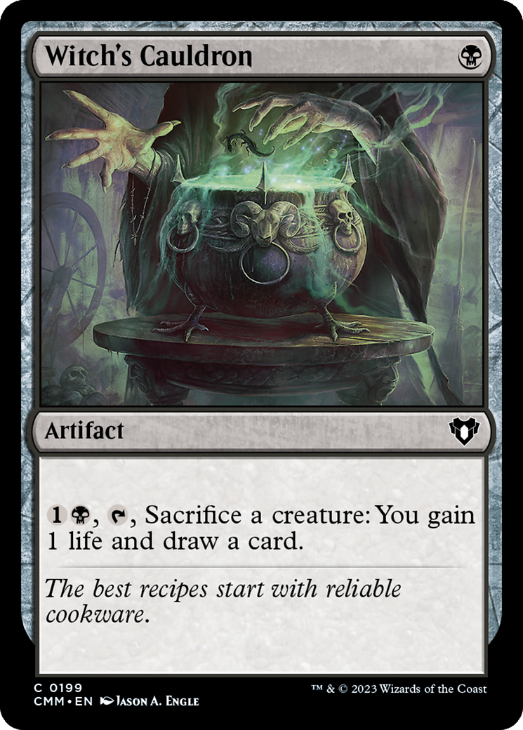 Witch's Cauldron (CMM-199) [Commander Masters] Foil