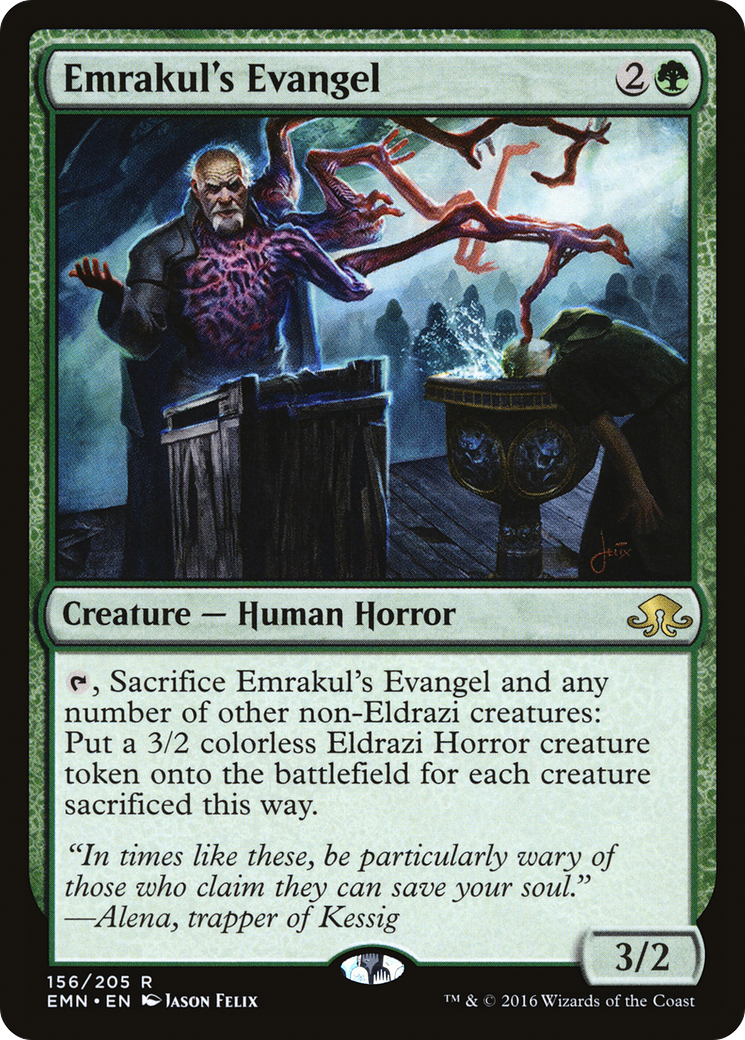 Emrakul's Evangel (EMN-156) [Eldritch Moon]