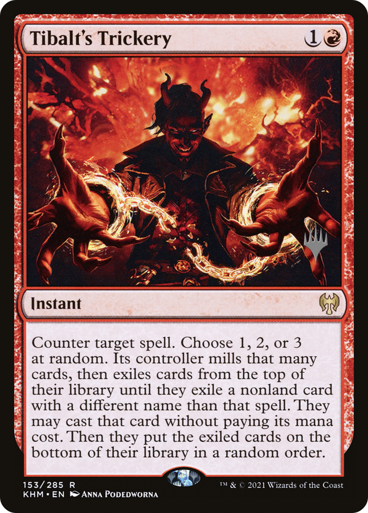 Tibalt's Trickery (PPKHM-153P) [Kaldheim Promos]