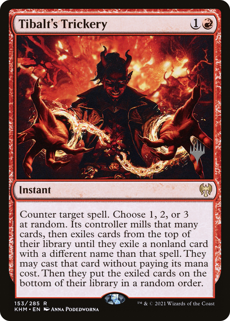 Tibalt's Trickery (PPKHM-153P) [Promo Pack: Kaldheim Promos]