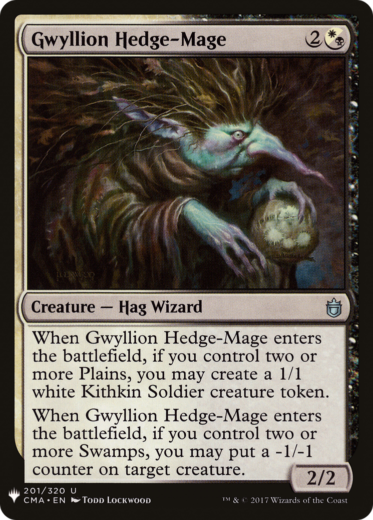 Gwyllion Hedge-Mage (LIST-CMA-201) [The List]