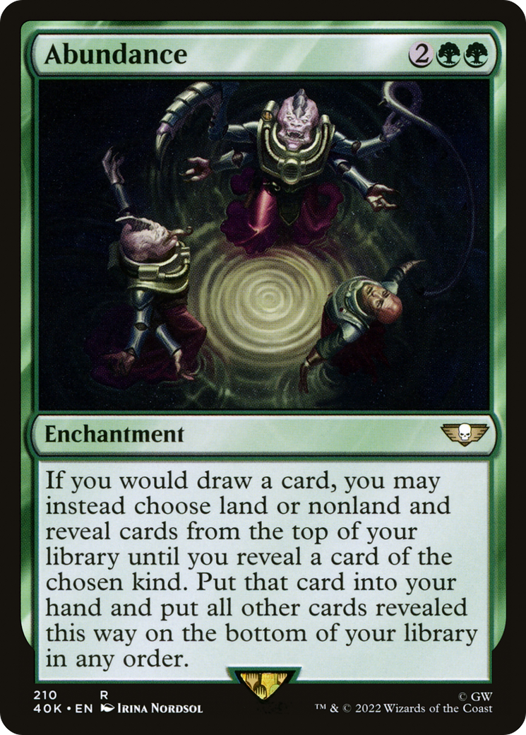 Abundance (40K-210) [Warhammer 40,000 Commander]