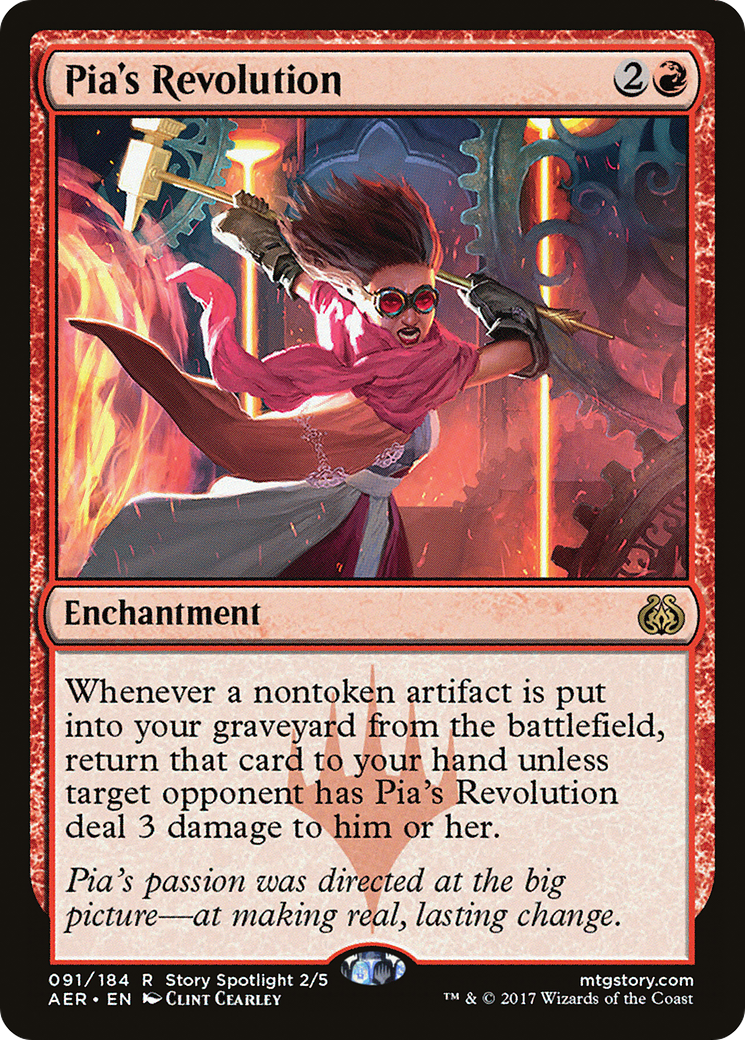 Pia's Revolution (AER-091) [Aether Revolt]