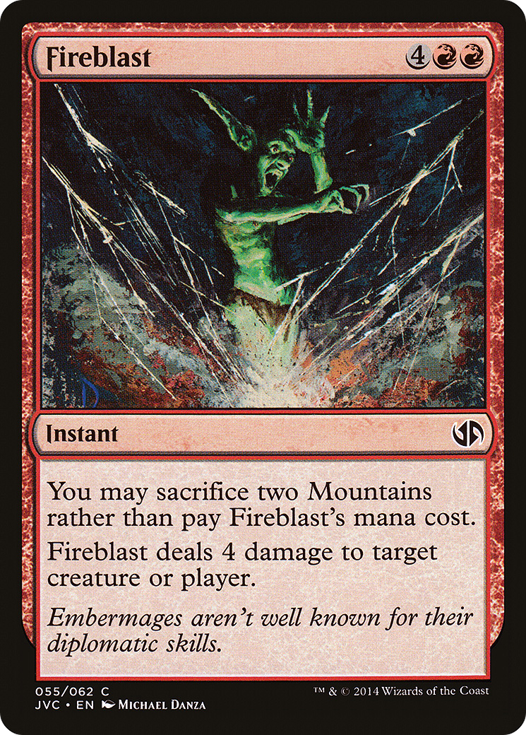 Fireblast (DD3-055) [Duel Decks Anthology: Jace vs. Chandra]