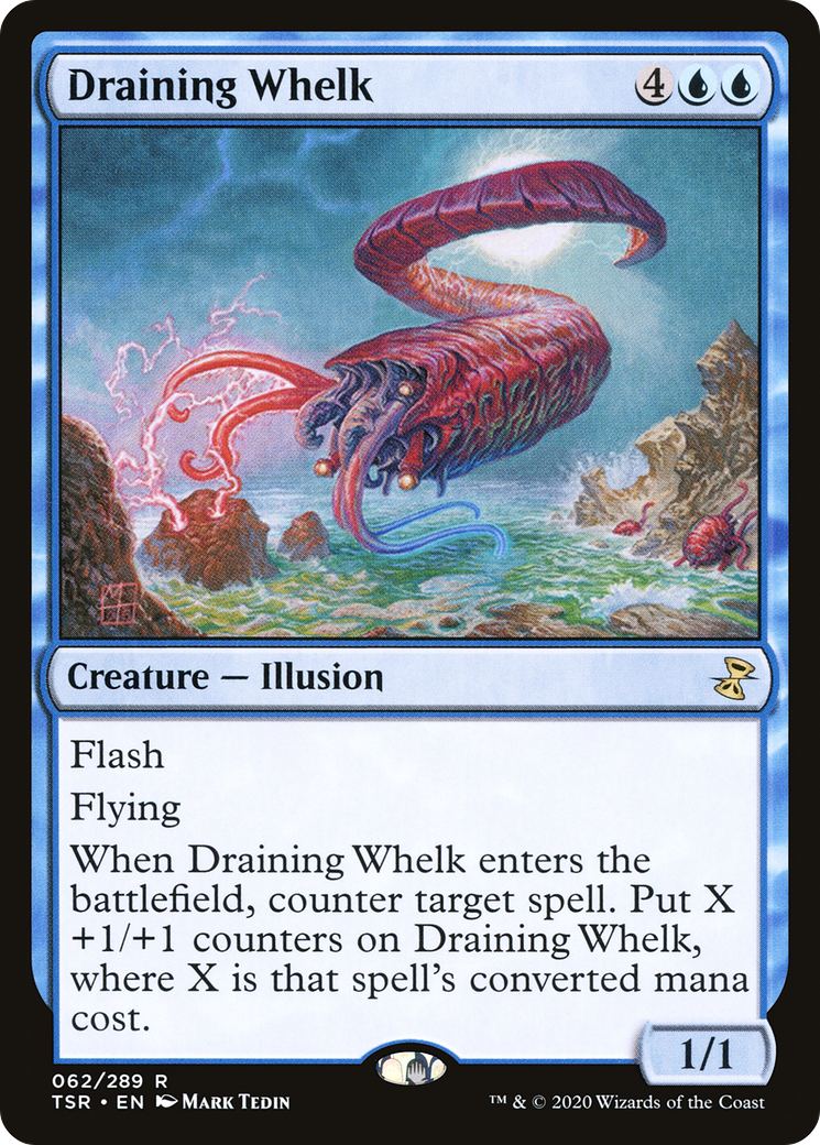 Draining Whelk (TSR-062) [Time Spiral Remastered]