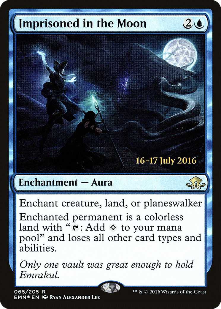 Imprisoned in the Moon (PRE-65S) [Eldritch Moon Promos] Foil