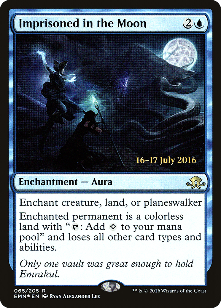 Imprisoned in the Moon (PRE-65S) [Eldritch Moon Promos] Foil